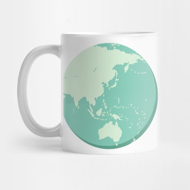 Cute Earth Day Globe by SWON Design